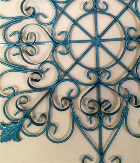 Metal Wall Art Wrought Iron Scroll Design by ElizabethLaneBoutiqu