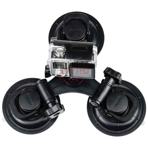 GoPro Kameros Laikiklis Triple Action Camera Suction Cup Car Mount