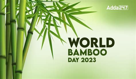 World Bamboo Day 2023 History And Facts