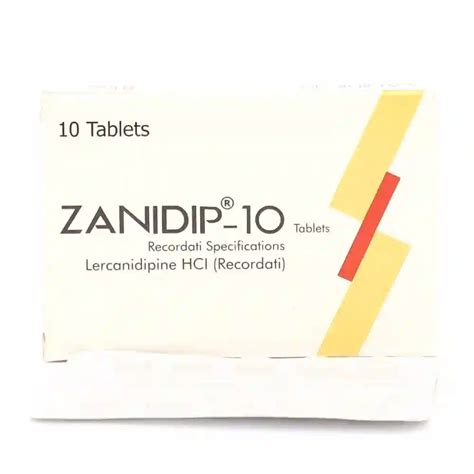 Zanidip 10mg Tablets Uses Side Effects And Price In Pakistan