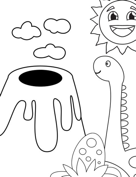 Cute Dinosaur Coloring Pages | FaveCrafts.com