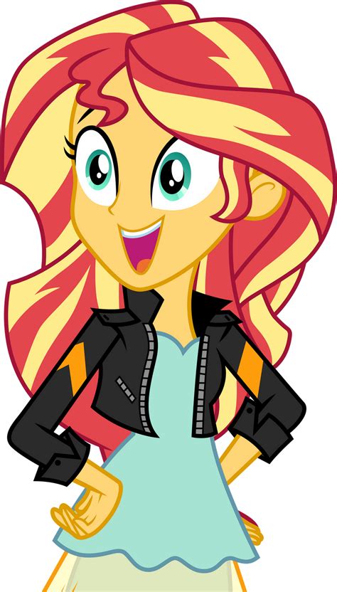 Excited Sunset Shimmer By Cloudyglow On Deviantart Sunset Shimmer My