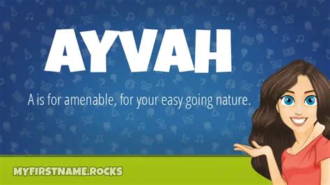 Ayvah First Name Personality And Popularity