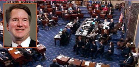 Watch Live Now Senators Voting On Confirmation Of Brett Kavanaugh