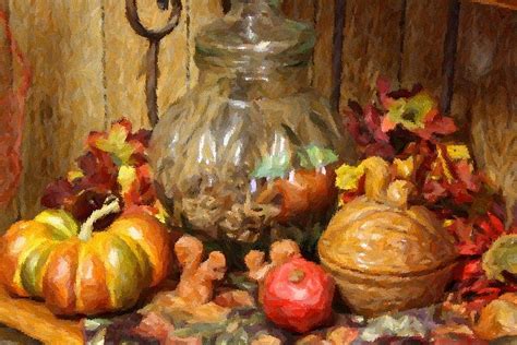 Autumn Still Life Photograph By Donna G Smith