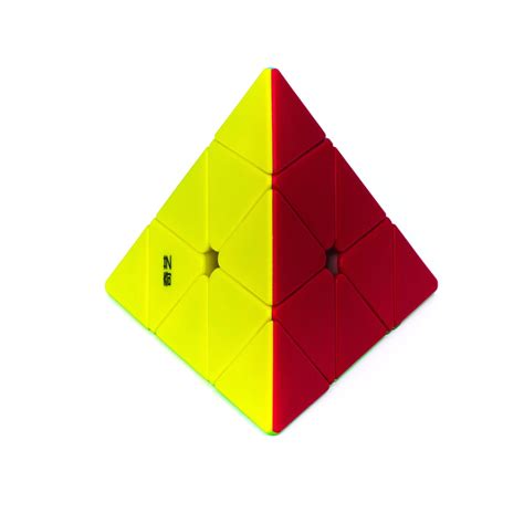 Cubo Mágico Profissional Pyraminx Qiyi Pirâmide Sem Adesivo Shopee Brasil