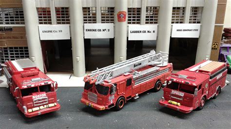 Boston Fire Department E One Typhoon Pumper And Ladder Trucks By Kevin