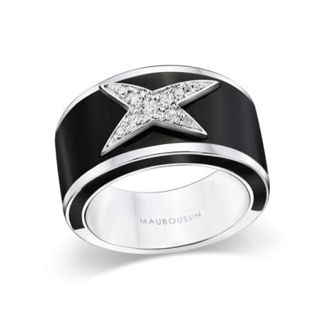 Mauboussin Bague La Star De La Côte Dazur De Mauboussin En Or Laque