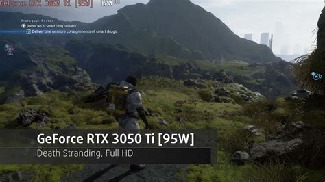 🎮 Nvidia Geforce Rtx 3050 Ti Laptop 95w Death Stranding Gameplay Benchmarks 1080p Youtube