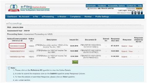 Step By Step Guide On How To Submit Response To Scrutiny Notice On