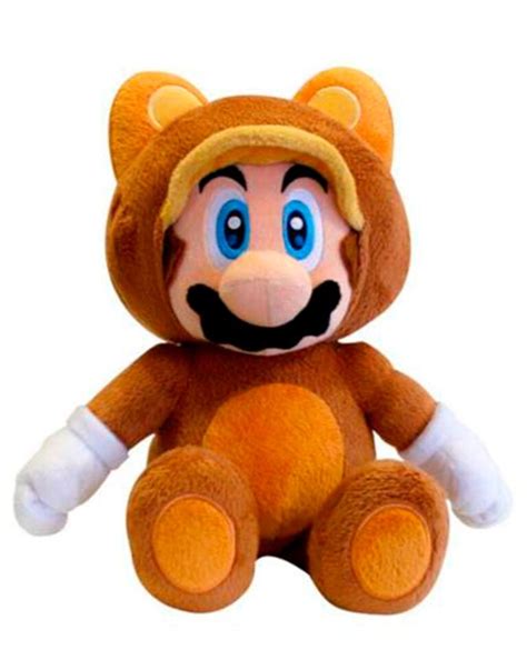 Peluche Mario Bros Mario Tanooki Cm Gameplanet