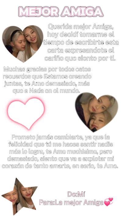 Cuenta dedicada a mí mejor Amiga en 2024 Cartas mejor amiga