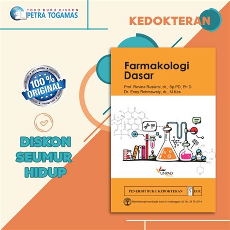 BUKU KEDOKTERAN FARMAKOLOGI DASAR PROF ROVINA RUSLAMI Lazada Indonesia