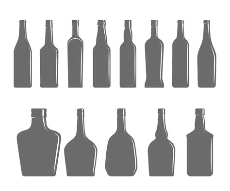 Set of Bottle Shapes Vector Illustration 2251477 Vector Art at Vecteezy