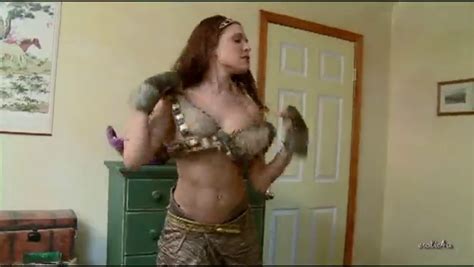 Naked Erika Jordan In Sexy Warriors