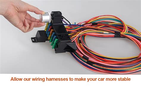 Amazon WMPHE Professional Wiring Harness 14 Circuit Wiring Kit