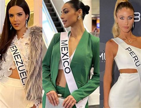 Conoce Las Candidatas Latinas Favoritas Para Coronarse En El Miss Universo