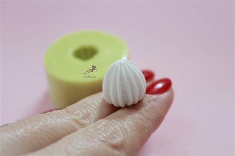 Whipped Cream Mold Polymer Clay Silicone Mold Fimo Mold Resin Etsy