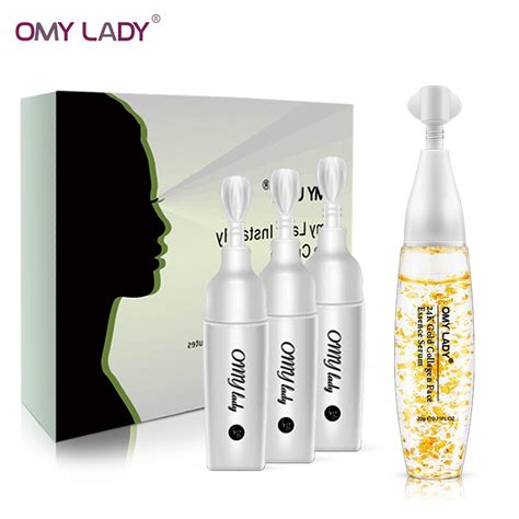 Omylady Collagen Eye Cream Essence Eye Serum Skin Care 24k Gold Serum