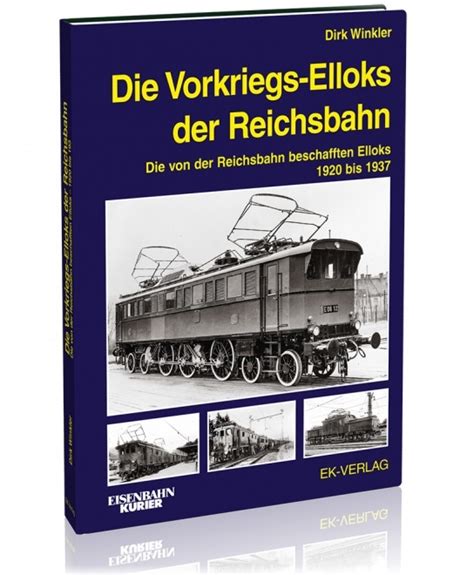 Ek Verlag B Vorkriegs Elloks Der Reichs Bahn Elloks Bis