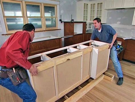 Installing Ikea Kitchen Island Cabinets