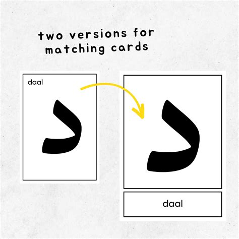 Arabic Alphabets Flash Cards Arabic Learning First Words Cards