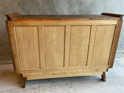 Oak Art Deco Sideboard Dudouyt 1930s The Renner Project