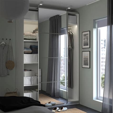 Шкаф-купе - IKEA PAX/AULI/ ПАКС/АУЛИ ИКЕА, 150x66x236 см, белый за ...