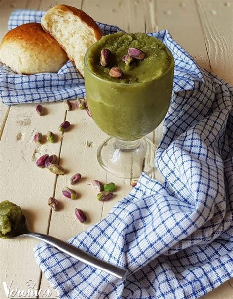 Granita Al Pistacchio Siciliana Con E Senza Gelatiera