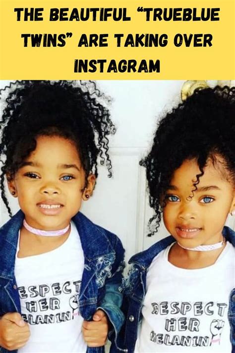 The Beautiful Trueblue Twins Are Taking Over Instagram New York