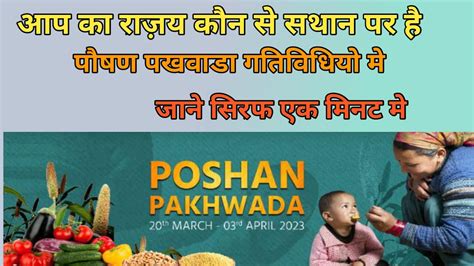 Poshan Abhiyaan Poshan Abhiyan In Hindi Youtube