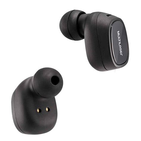 Fone De Ouvido Intra Auricular Bluetooth Case Carregador Preto