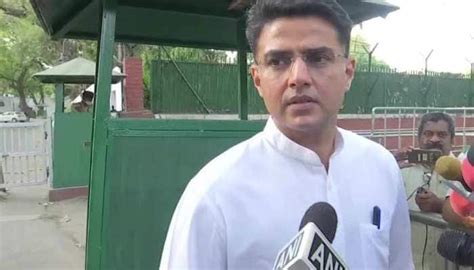 Amid Crisis In Rajasthan Congress Sachin Pilot Arrives In Delhi