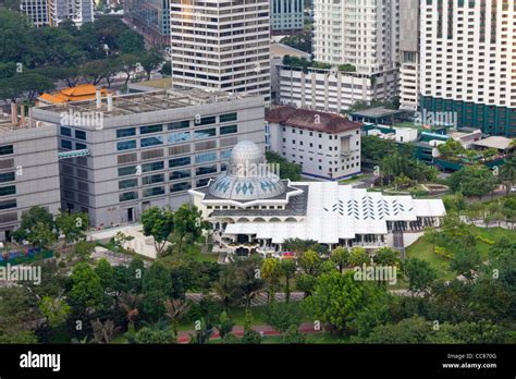 As Syakirin Mosque Klcc Kuala Lumpur Malaysia Stock Photo Alamy