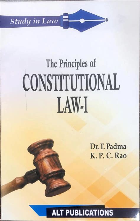 THE PRINCIPLES OF CONSTITUTIONAL LAW-1