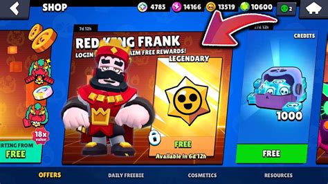 Woow New Legendary Rewards So Credits For Legendary Brawl Stars