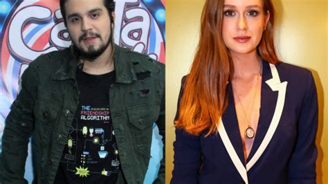 Luan Santana Surge De Visual Novo Em Selfie Marina Ruy Barbosa