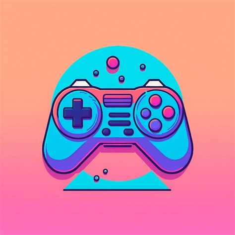 Un Gamepad Al M S Puro Estilo Pop Art Y Anime Foto Premium