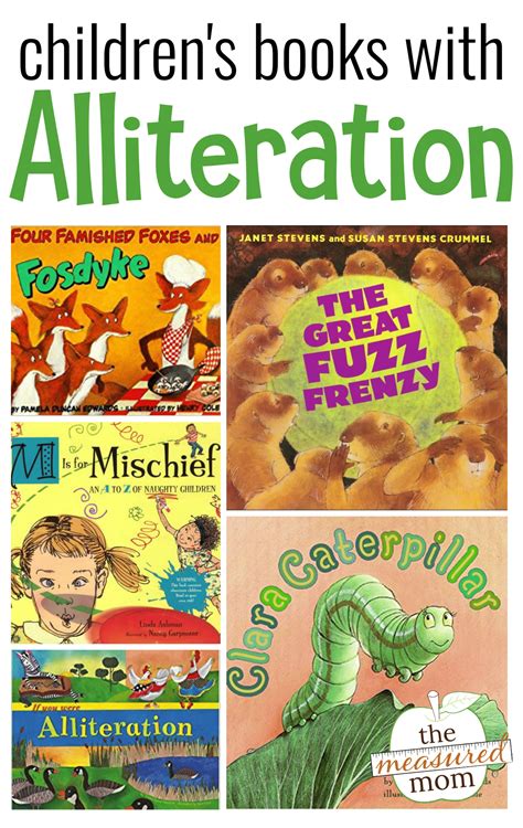 Childrens Books With Alliteration The Measured Mom