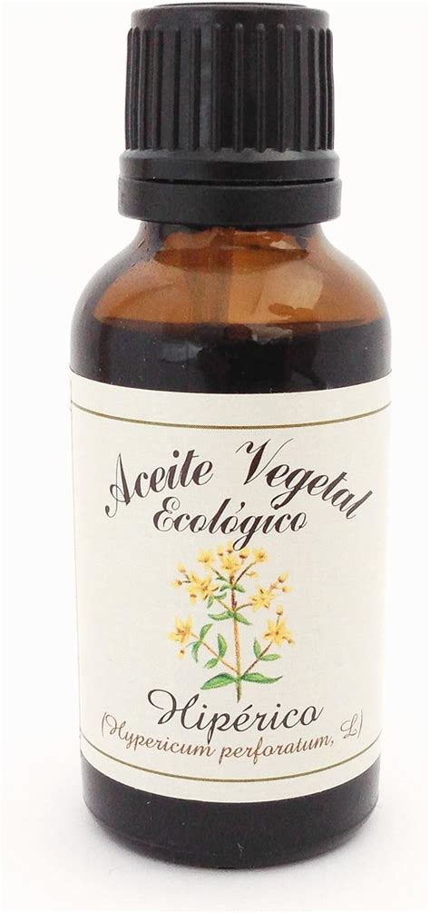 LABIATAE Aceite ecológico de Hipérico Bio 30 ml Negro Mediano