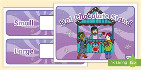 Hot Chocolate Sign Teacher Made Twinkl