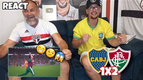 React Boca Juniors X Fluminense O Dinizismo Merece Fluminense