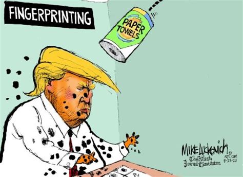 Cartoon Mike Luckovich On Trump Needing A Wipe Flipboard