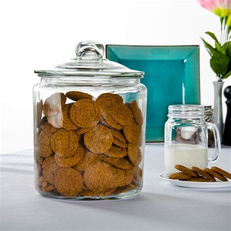 Choice 1 Gallon Glass Jar With Glass Lid Gallon Glass Jars 1 Gallon