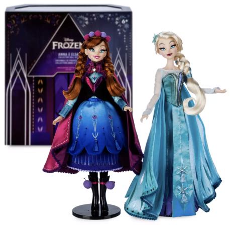 Disney Anna And Elsa Limited Edition Doll Set Frozen Wondertoys Nl