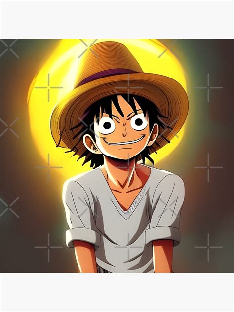 One Piece Straw Hat Monkey D Luffy Poster For Sale By Jmsu Redbubble