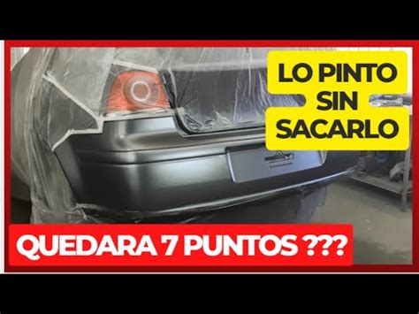 Como Reparar Y Pintar Paso A Paso Plastico Bumper Paragolpe De Auto Sin