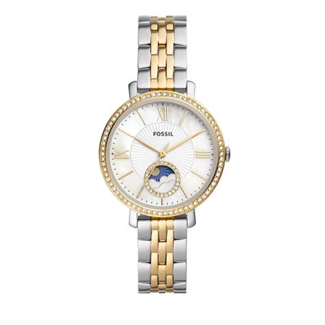 Fossil Jacqueline Multifunction Two Tone Stainless Steel Bicolored