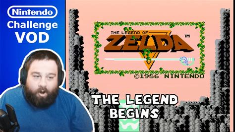 VOD Beating EVERY Nintendo Game The Legend Of Zelda Part 1 Game