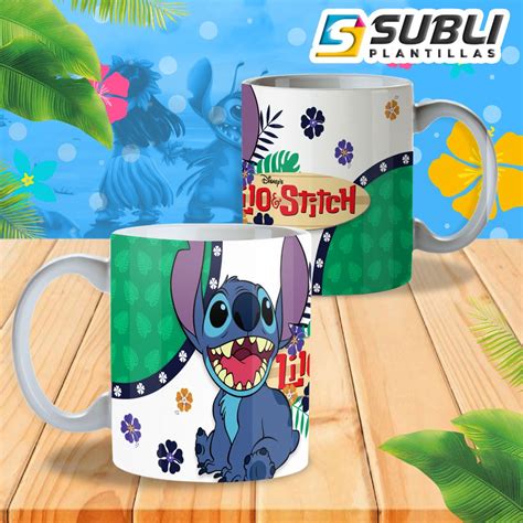 Dise Os Plantillas Para Tazas De Lilo Y Stitch Subliplantillas Lilo